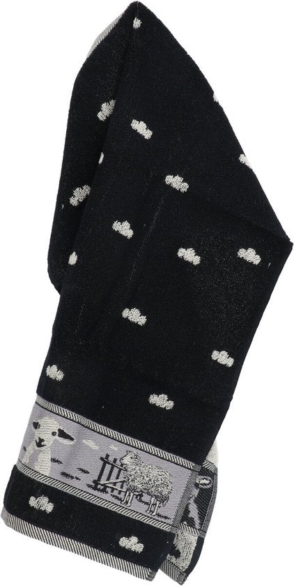 Bunzlau Castle Keukendoek Sheep Anthracite – Hoogwaardige kwaliteit