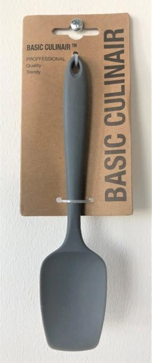 Basic Culinair Siliconen Lepel S – Grijs