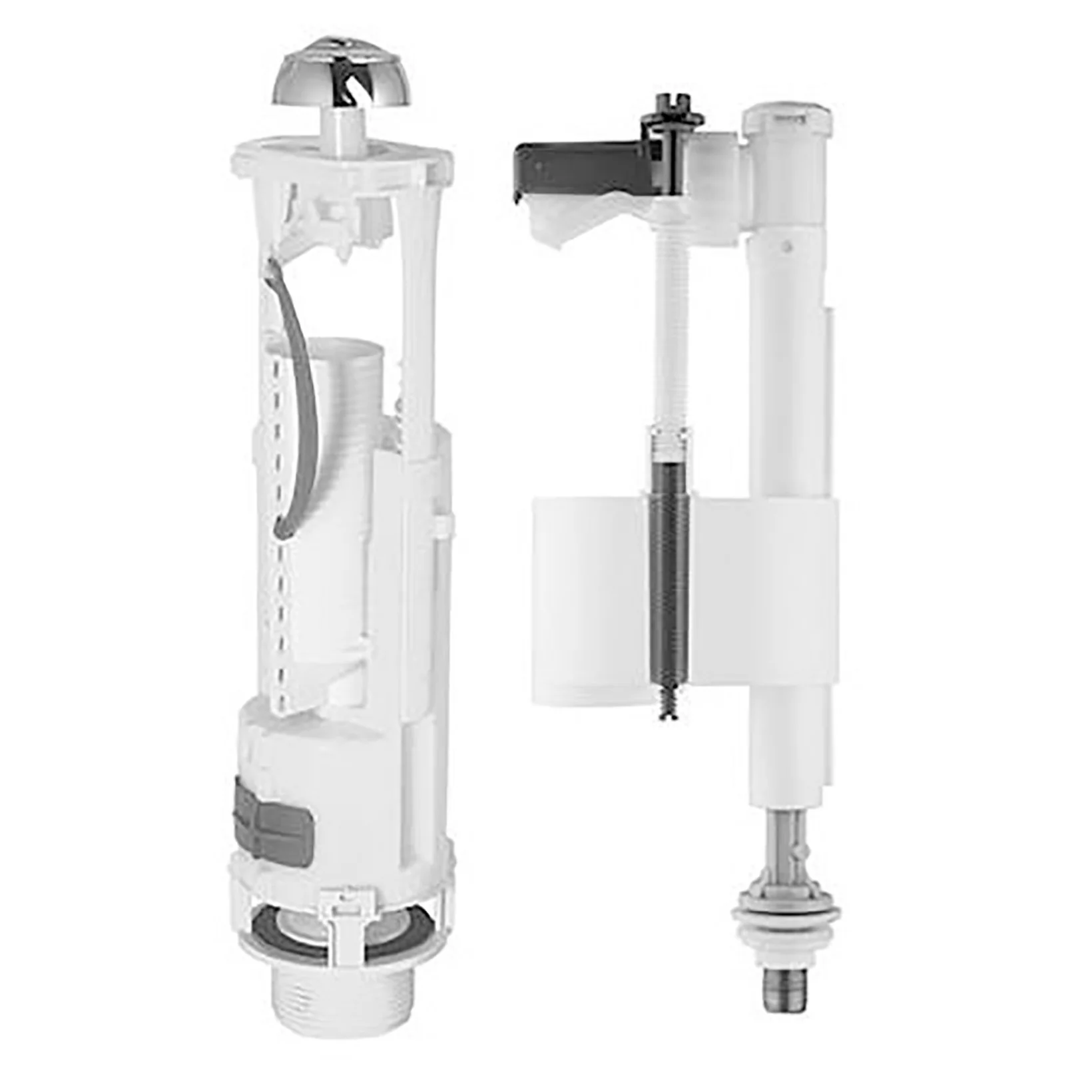 Aloni universeel binnenwerk – 3/6 liter – onderaansluiting