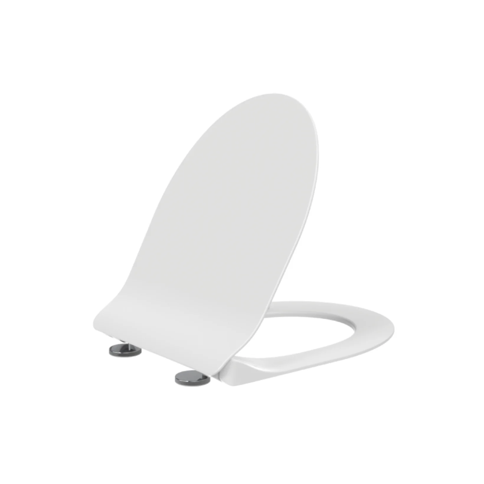 Creavit Ness wc-zitting – slim design – softclose – Duroplast – rvs scharnieren