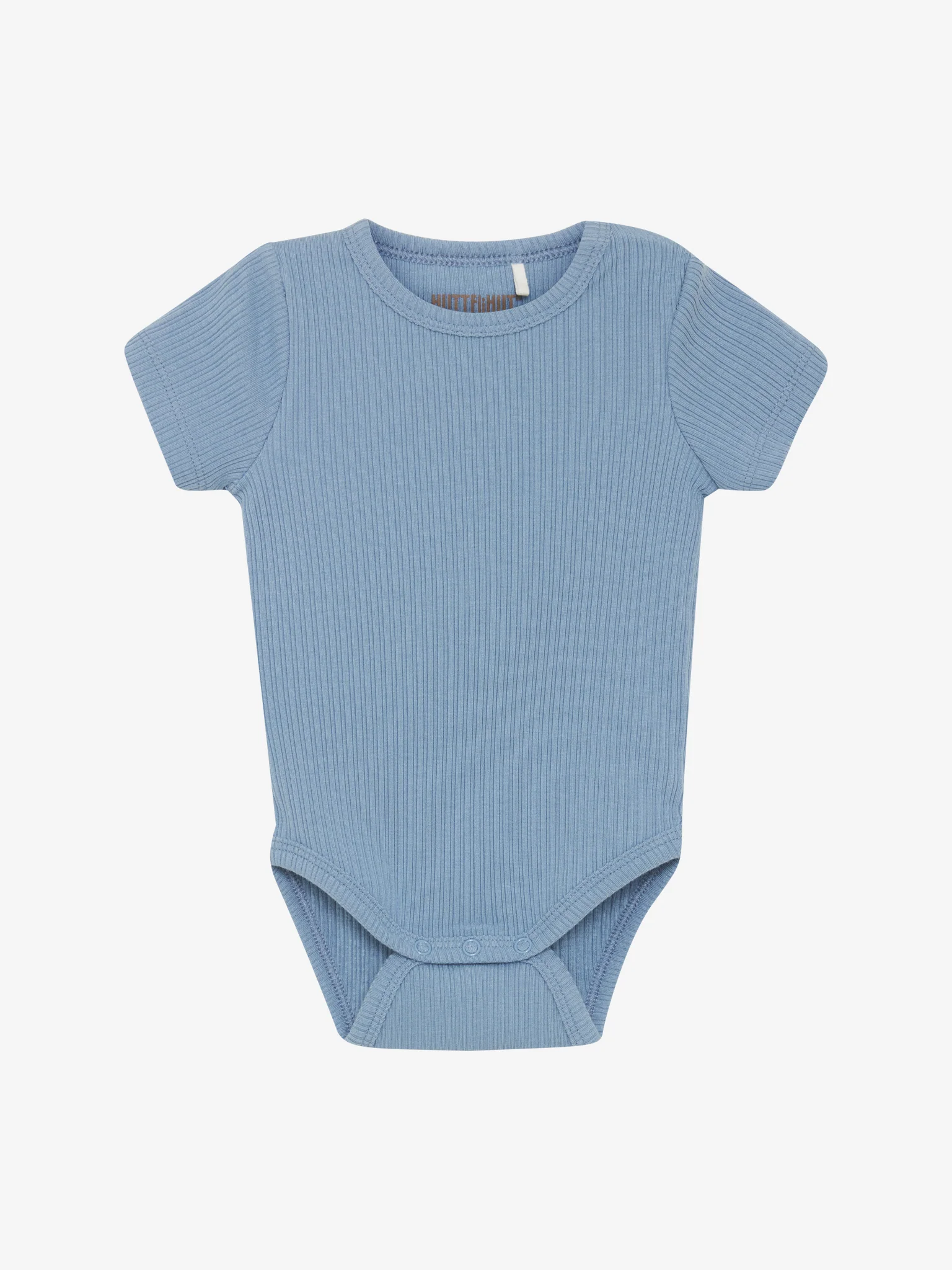 Romper korte mouw – Katoen & Modal mix – Windward Blue – Body SS Rib – Huttelihut