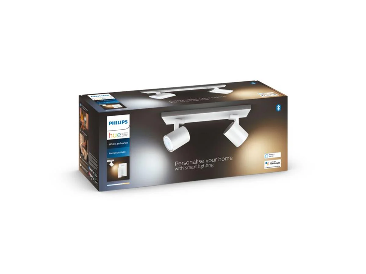 Philips Hue Runner White 2x5W 230V Spotbalk