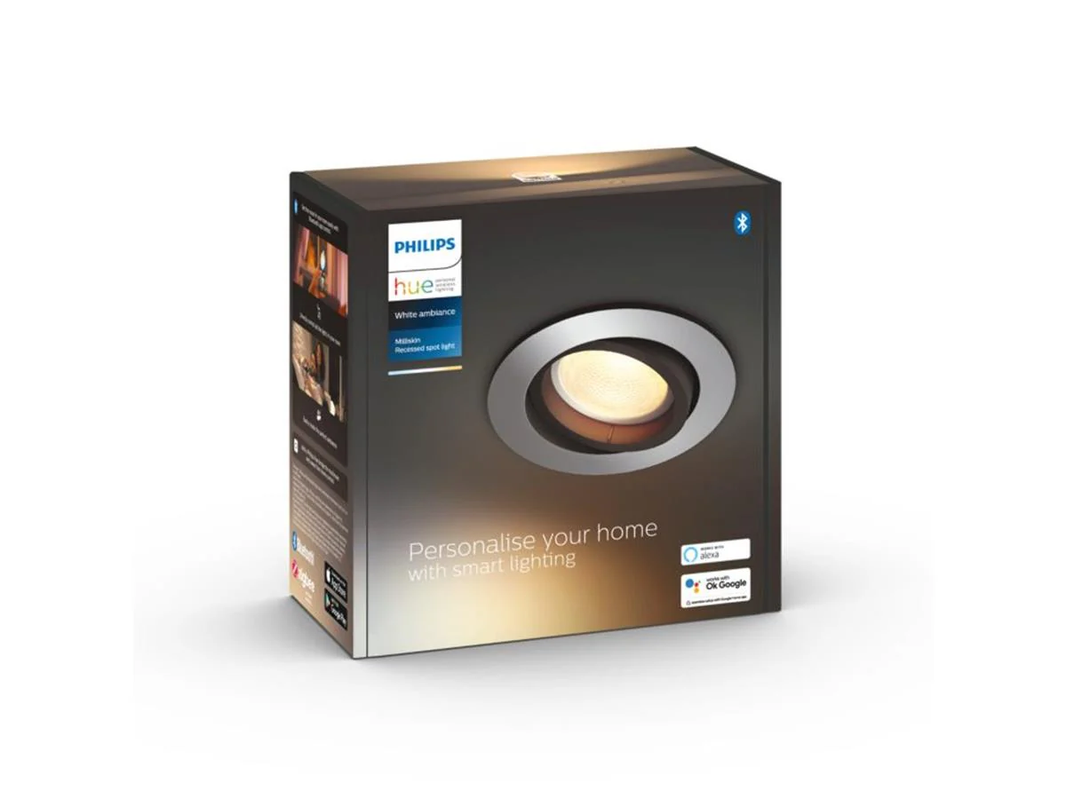 Philips Hue Milliskin Recessed R Aluminium 1x5W LED