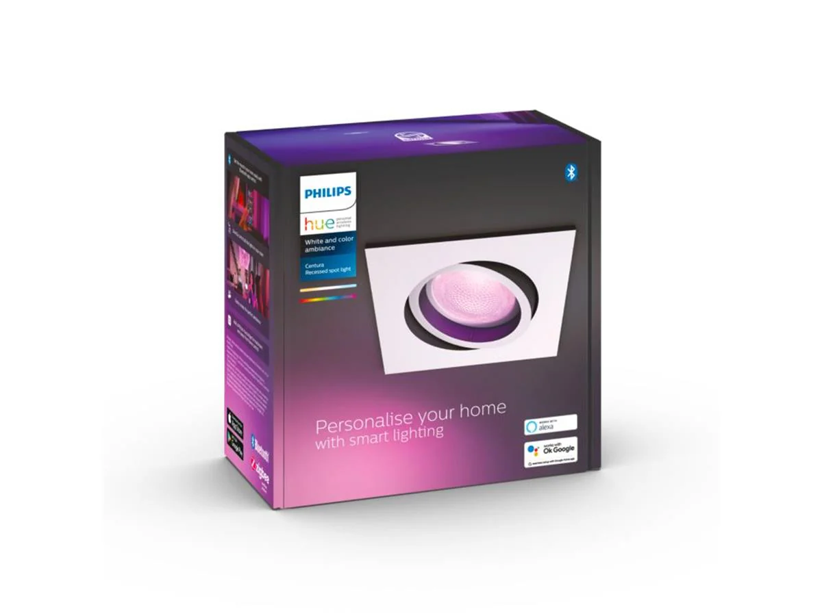 Philips Hue Centura White Inbouwspot 1×5,7W – Wit