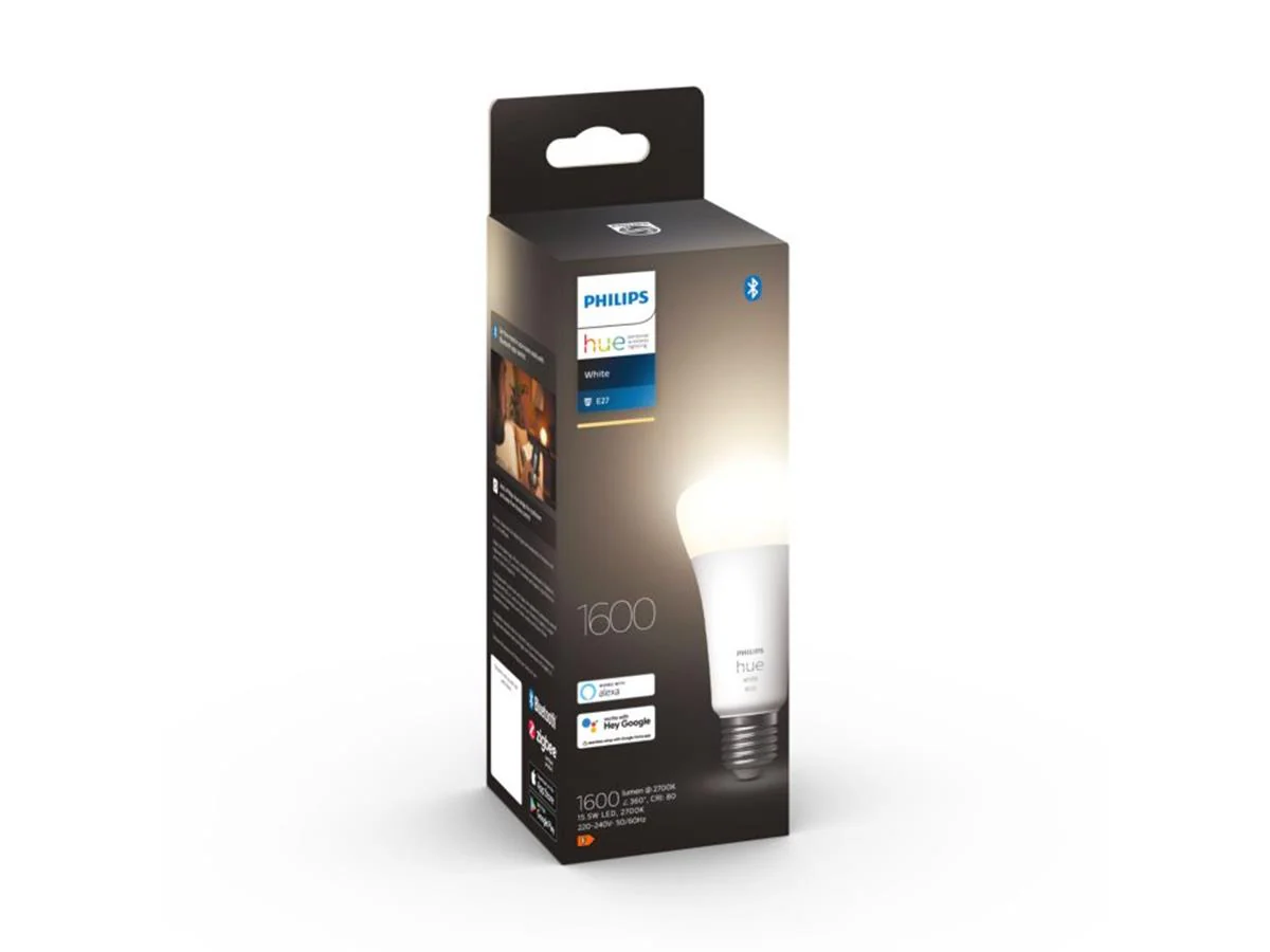 Philips Hue White A67 E27 15.5W – Warmwit, Dimbaar