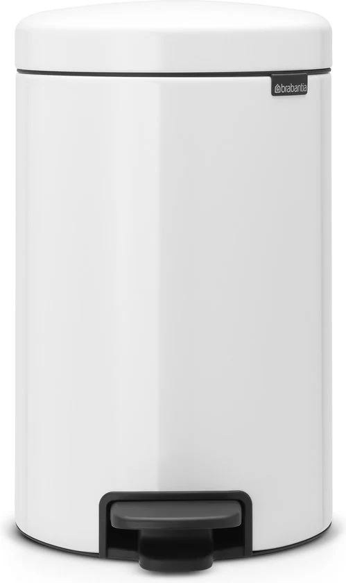 Brabantia NewIcon Pedaalemmer 12L – Wit