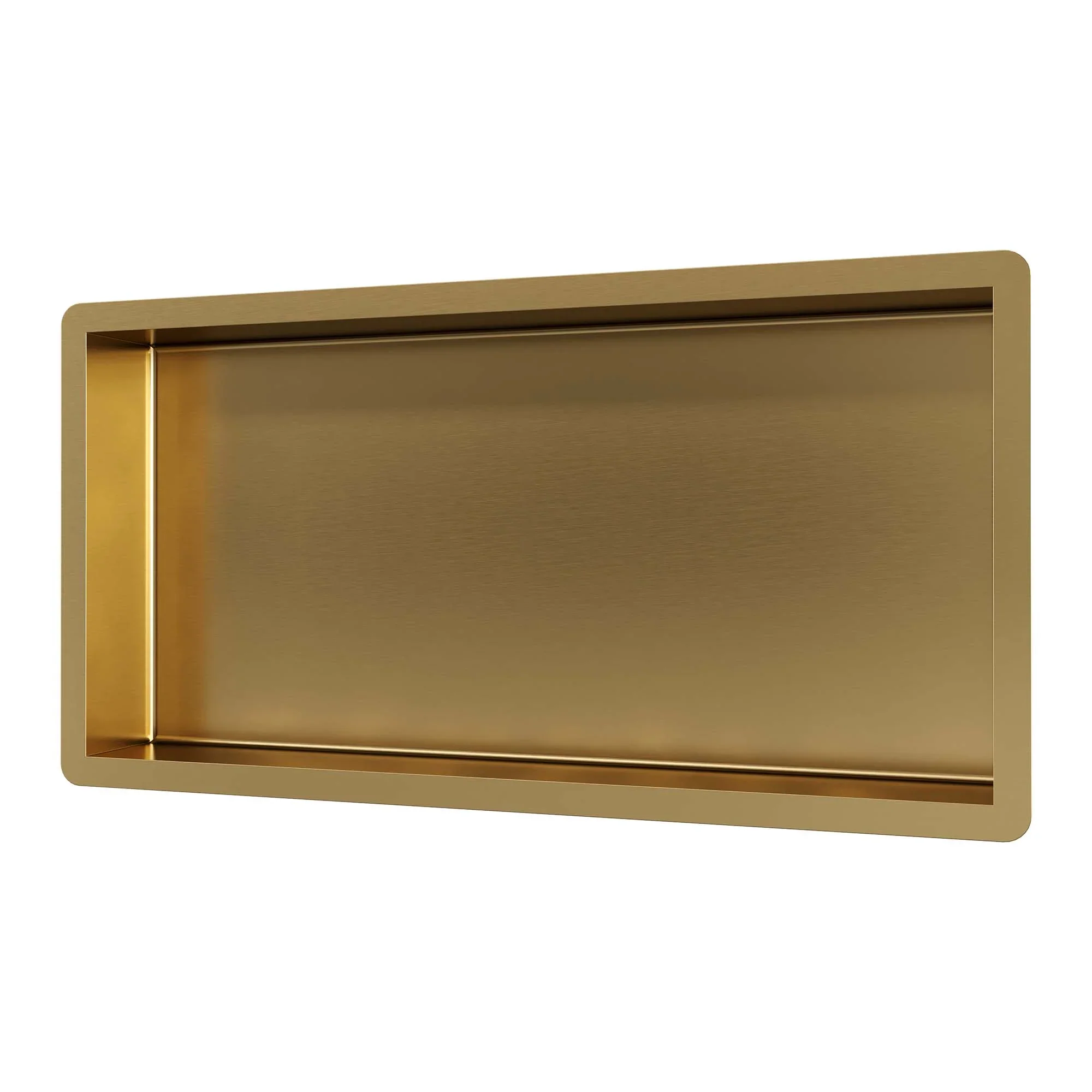 BRAUER Inbouwnis 600×300 mm goud geborsteld PVD