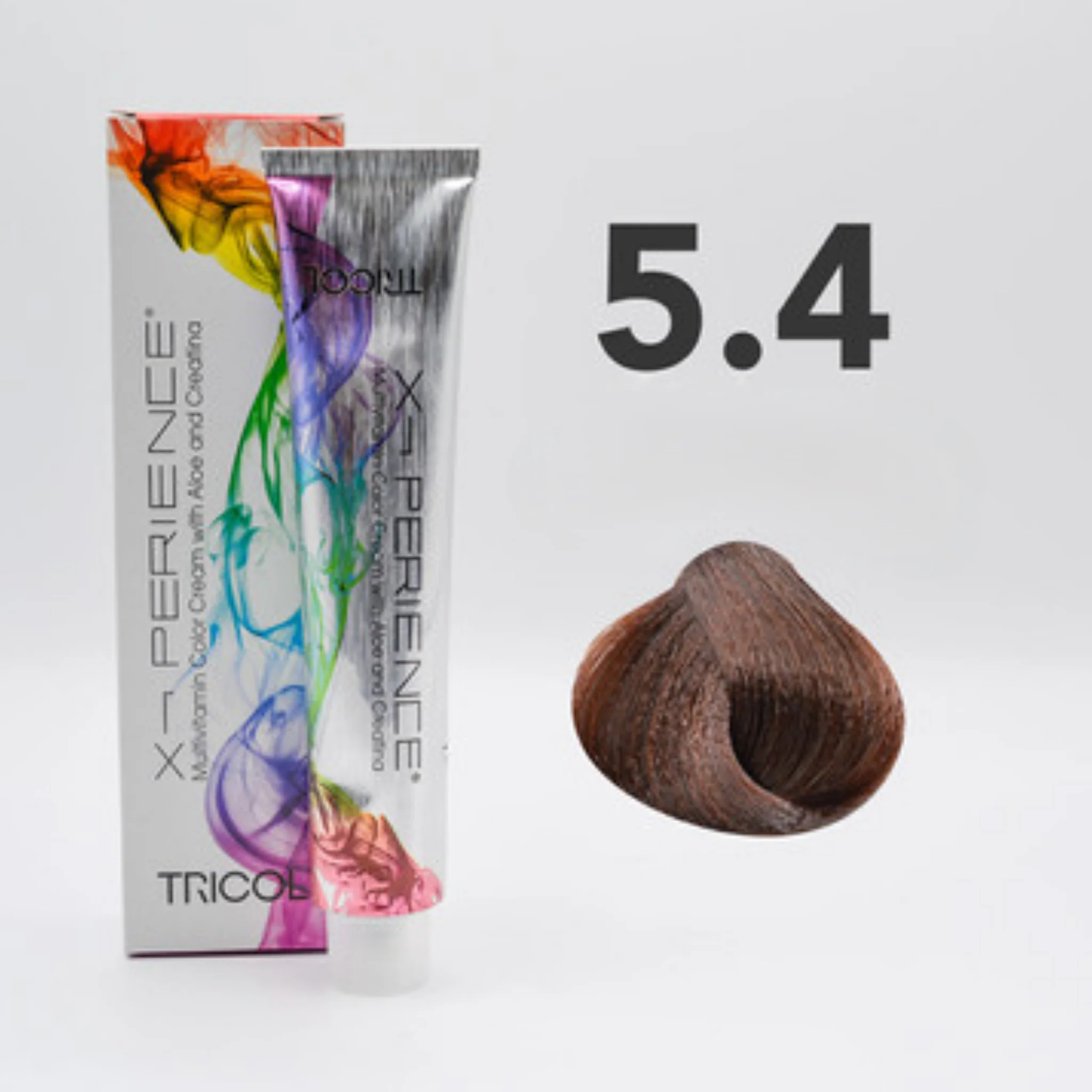 Tricol Xperience – Permanente Haarverf-5.4-LICHT KOPERBRUIN- 100 ml