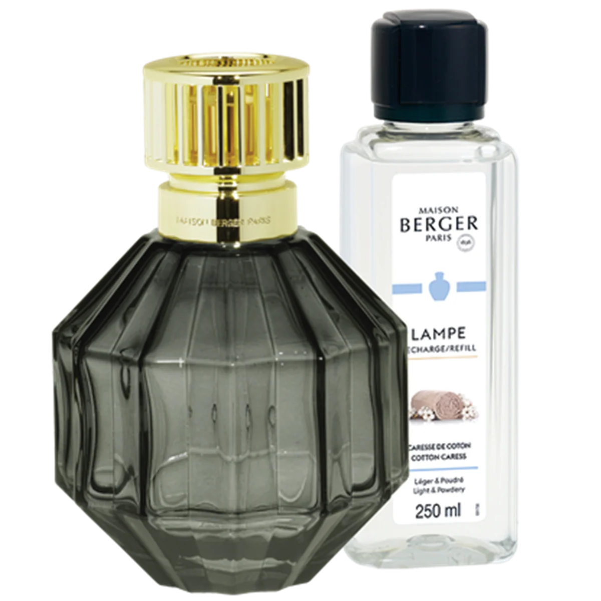 Maison Berger Facette Noire Giftset – Zwarte Luxe Brander Set