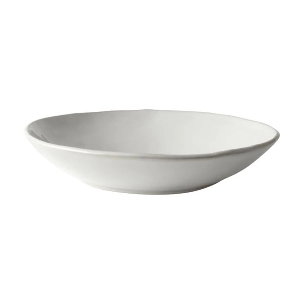 Organic by Dutch Rose Amsterdam Diep Bord 23,5 cm Wit