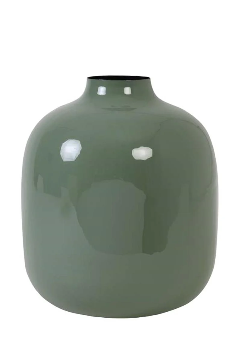 Light&Living Vaas Winona Ø31,5×36,5 cm Olijfgroen