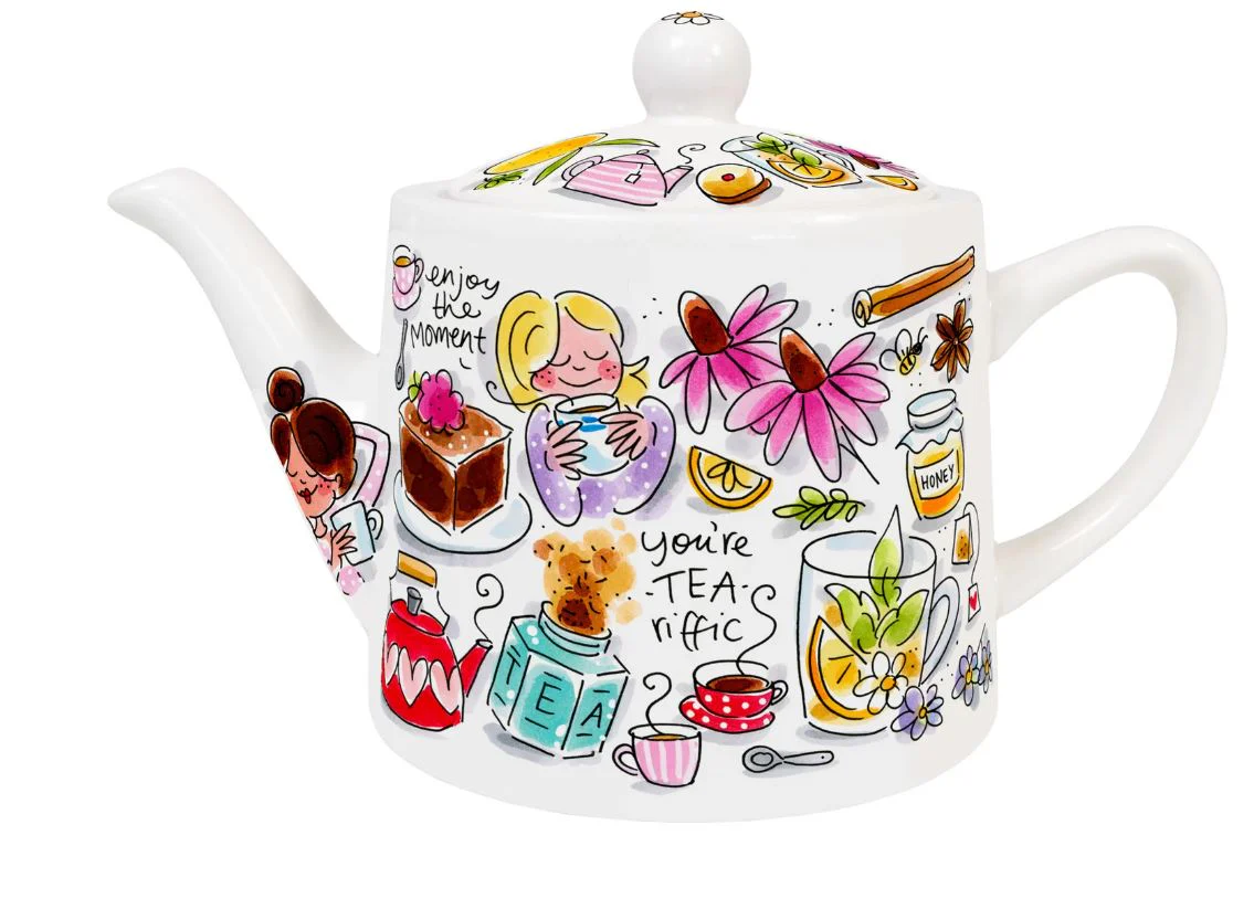 Blond Amsterdam MOM Theepot – 1,5 L Keramiek