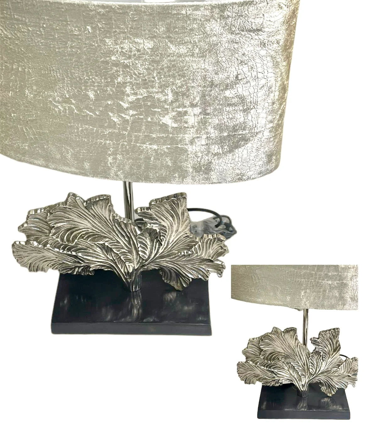 Tafellamp aluminium blad