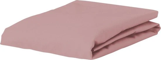 Essenza Minte Satijnen hoeslaken 90×210 Woodrose