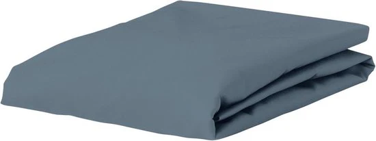 Essenza Hoeslaken Minte 90×210 cm Denim Blauw