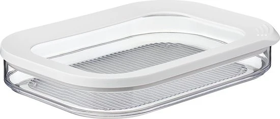 Mepal Modula Vleeswarendoos 550 ml Wit met Doorzichtige Deksel