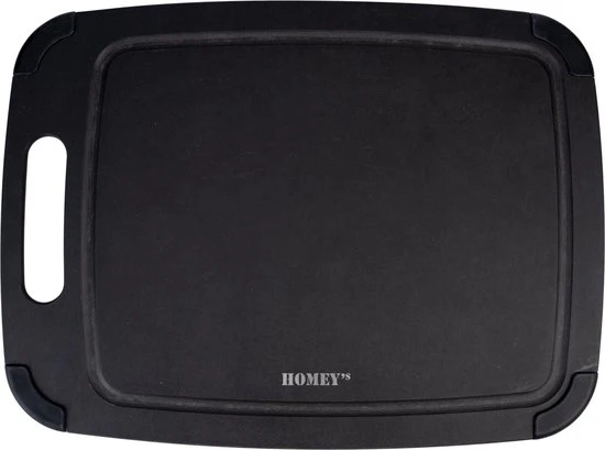 Homey’s Snijplank Houtvezel 37×27,5 cm – zwart