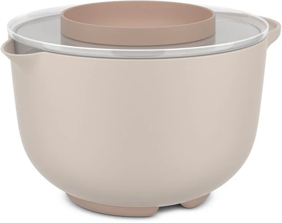 Mepal Chef It Beslagkom 3000 ml met Spatdeksel – Chalk