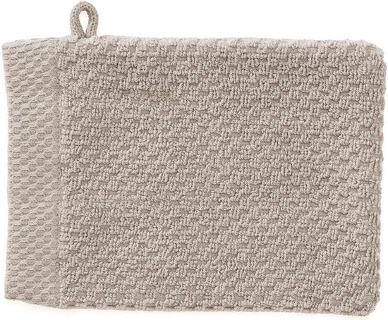 Heckettlane Washand Grant Taupe 16×21 cm