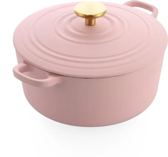 BK Bourgogne Braadpan 24 cm – Blush Pink