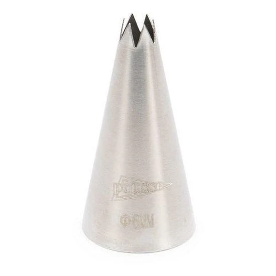 Patisse Spuitmondje Ster 7mm RVS