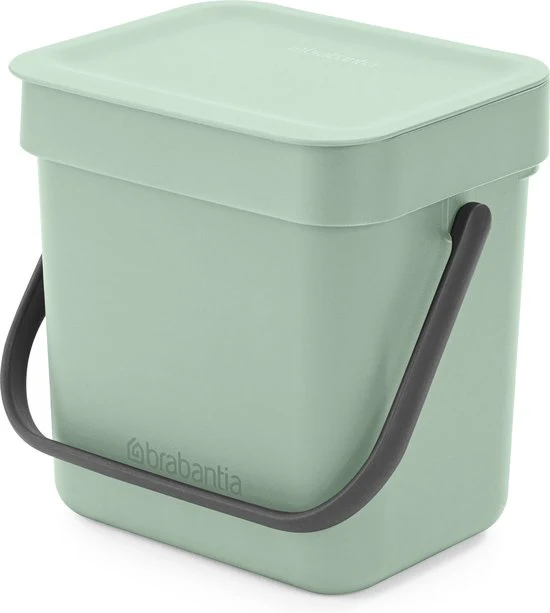 Brabantia Sort & Go Afvalemmer 3L – Jade Green