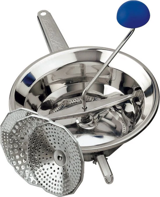 O.M.A.C. Roerzeef RVS 24 cm met 3 zeven
