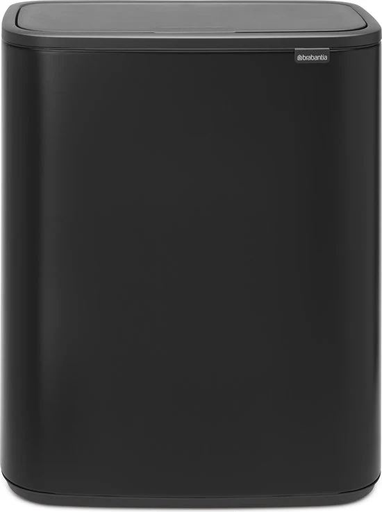 Brabantia Bo Touch Bin 2x 30 Liter – Matt Black