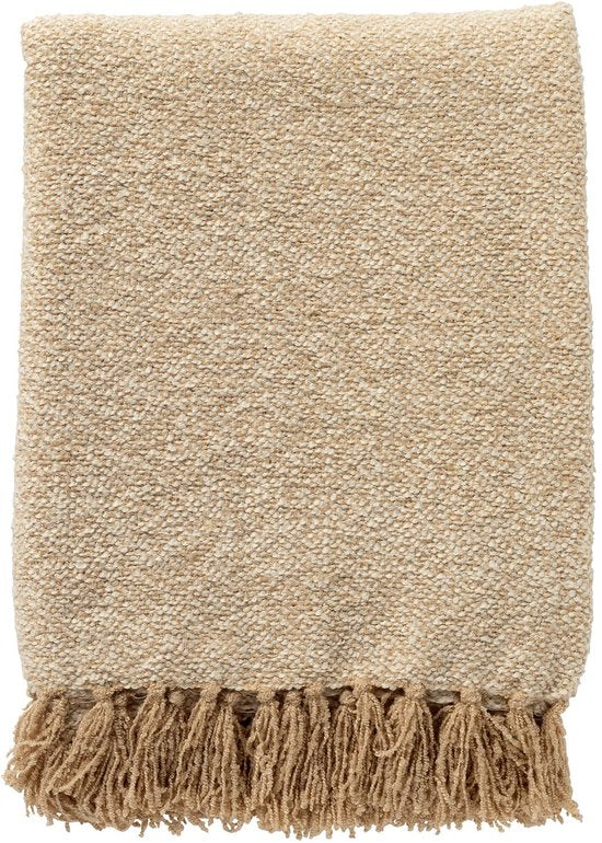 PL Sally Plaid 140×180 cm Irish Cream – Zachte Beige Deken