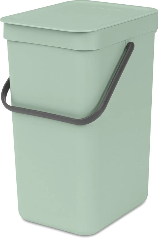 Brabantia Sort & Go Afvalemmer 12 L – Jade Green