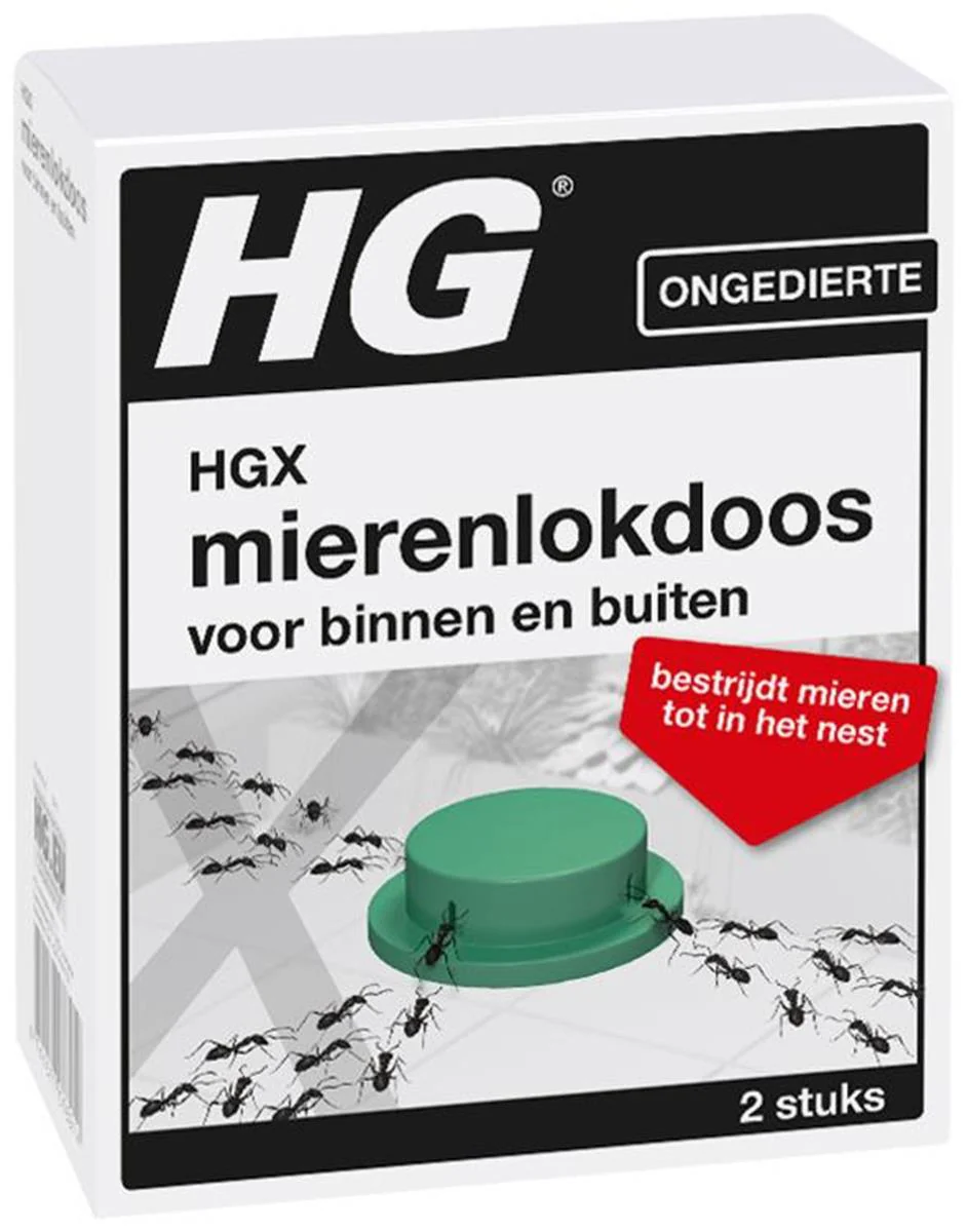 HGX Mierenlokdoos – Effectieve mierenbestrijding binnen & buiten