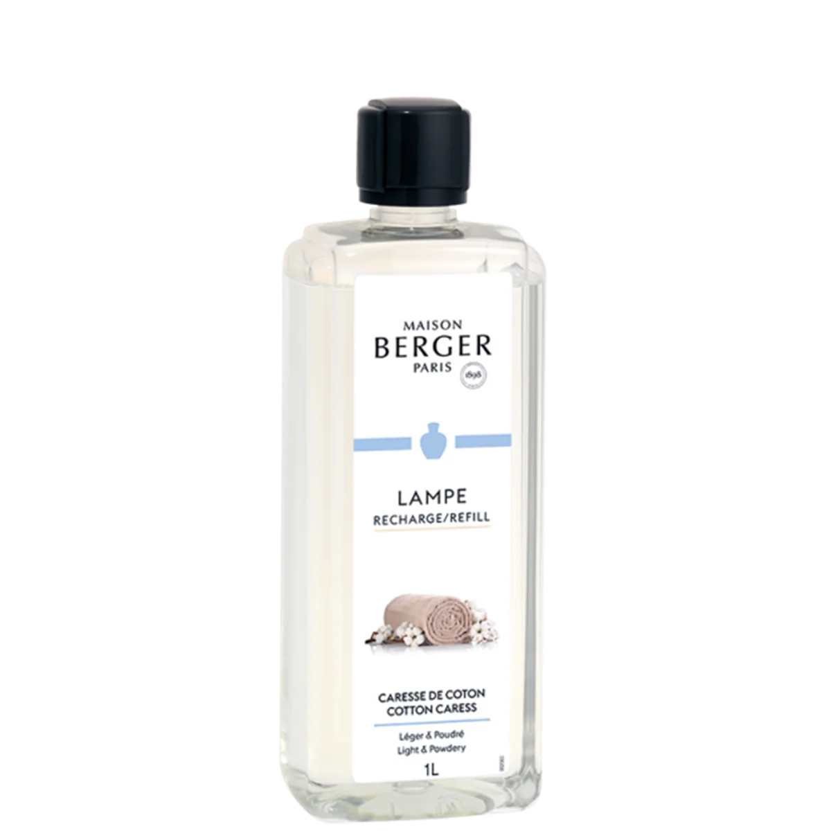Lampe Berger Cotton Caress 1L Huisparfum Navulling – Vers Katoengeur