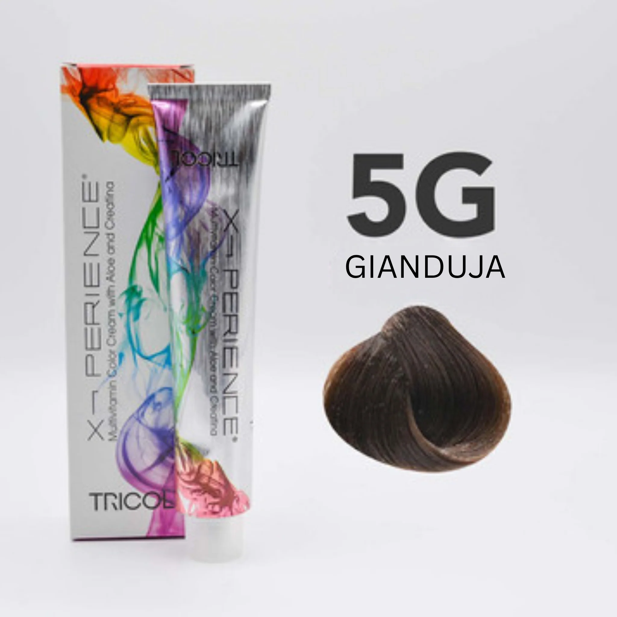Tricol Xperience – Permanente Haarverf – 5G GIANDUJA – 100 ml