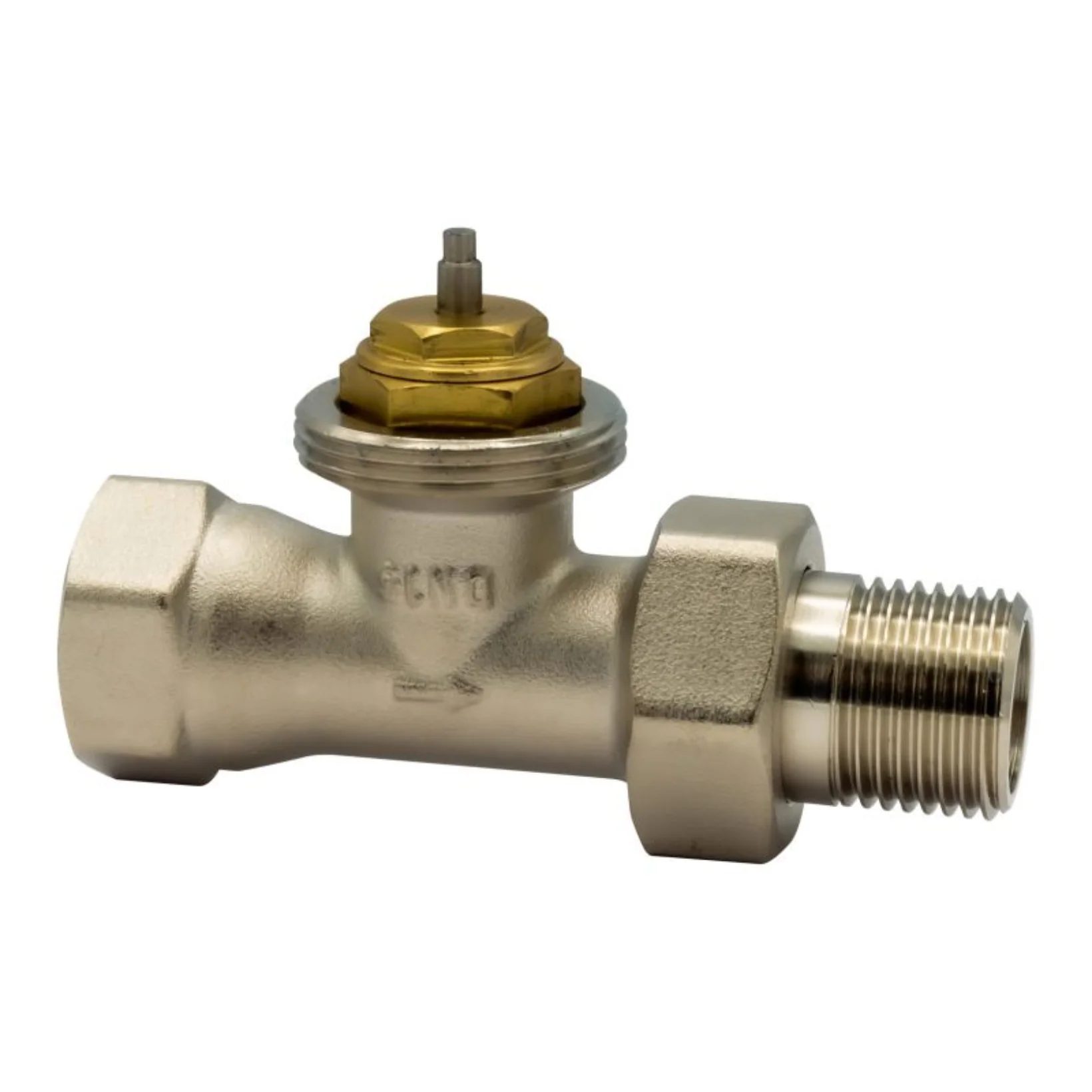 BELRAD radiatorkraan recht 1/2″ MV