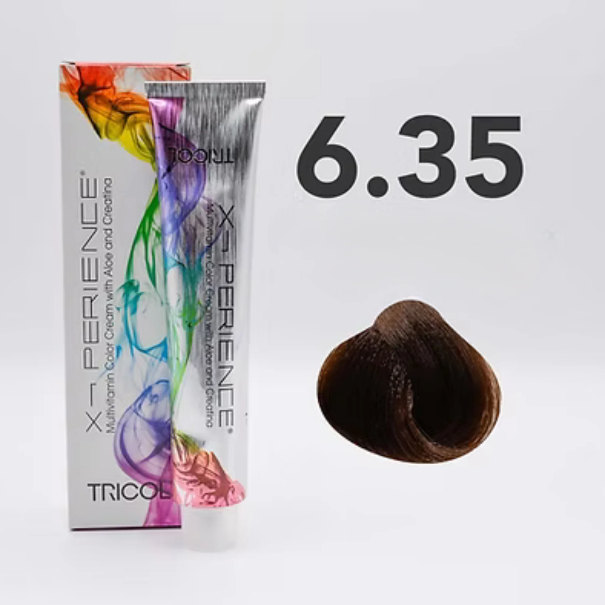 Tricol Xperience – Permanente Haarverf- 6.35 – DONKER TROPISCH BLOND – 100 ml