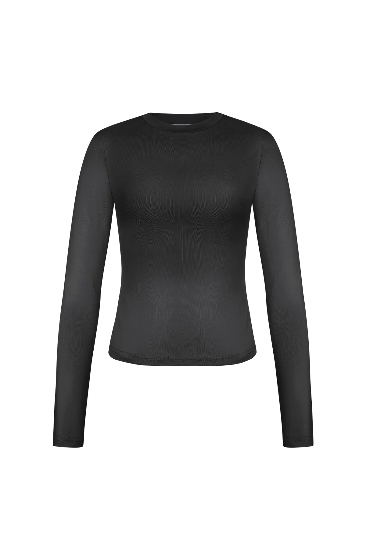 Polyester Vrouwen Lange Mouw Top Bodycon Fit