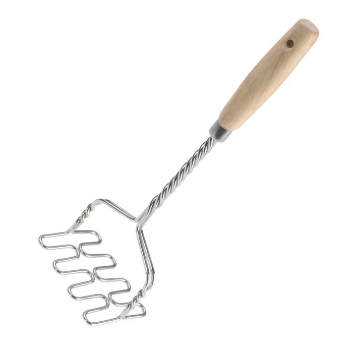 Westmark Aardappelstamper RVS met houten greep – 37 cm
