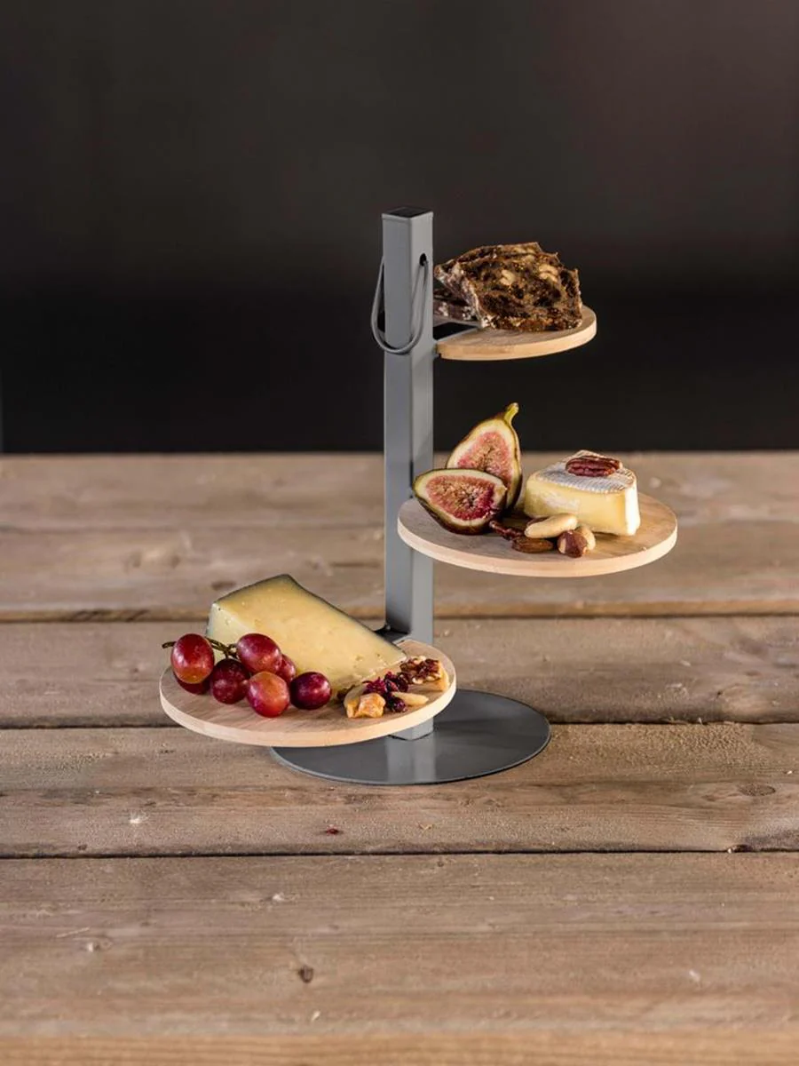 Gusta Serveertoren 3 lagen – 16 cm diameter, 30,5 cm hoog