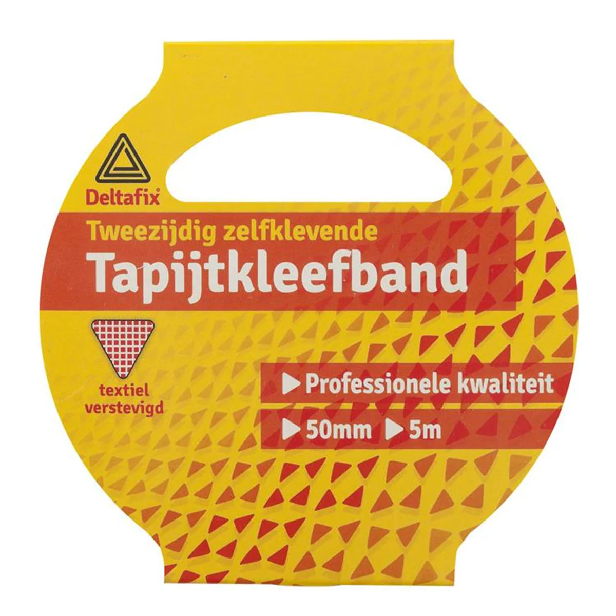 Deltafix Tapijttape prof 50mm x 5m Zelfklevend