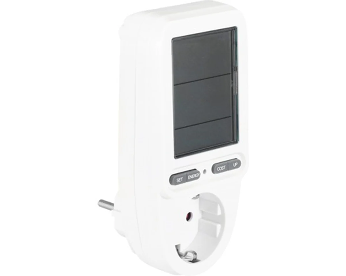 Q-Link Energiekostenmeter Digitaal met Randaarde – 230V