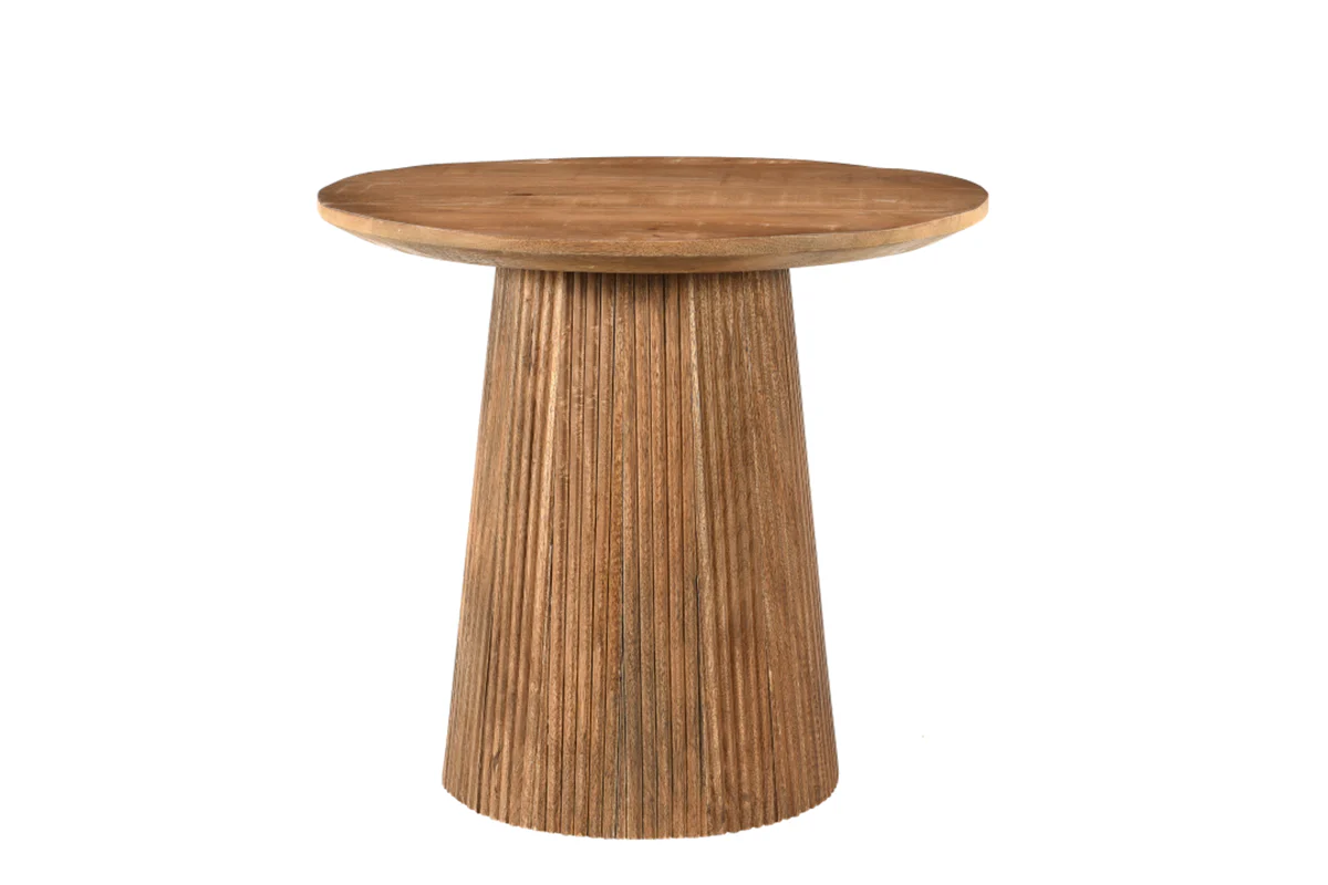 ORVAS bijzettafel Ø50cm bruin