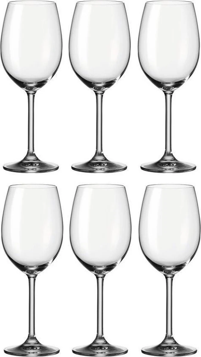 Leonardo Daily rode wijnglas 460 ml – 6 stuks