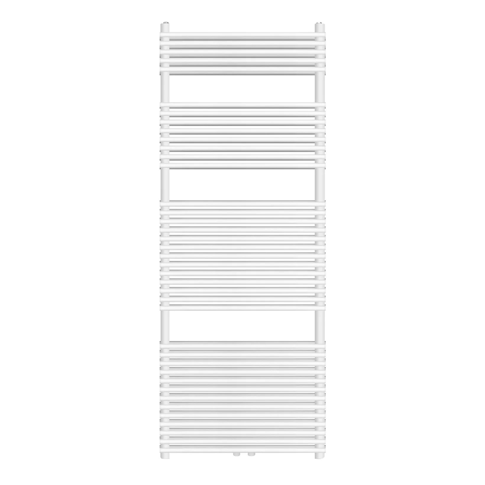 BELRAD Badkamer Radiator Double Wit – Middenaansluiting