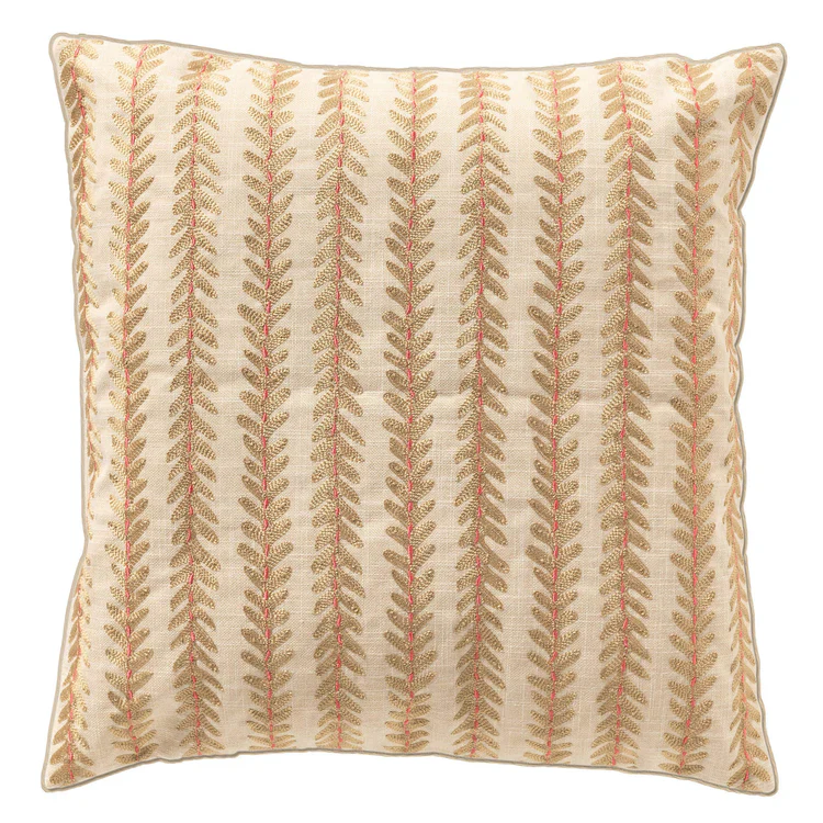 Dutch Decor Sierkussen Zila – 45x45cm – Almond Buff