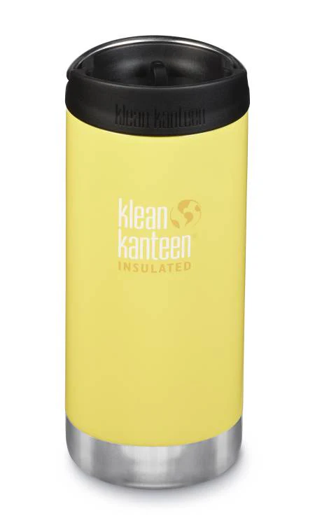 Klean Kanteen Isolatiefles – 355 ml – met koffiedop
