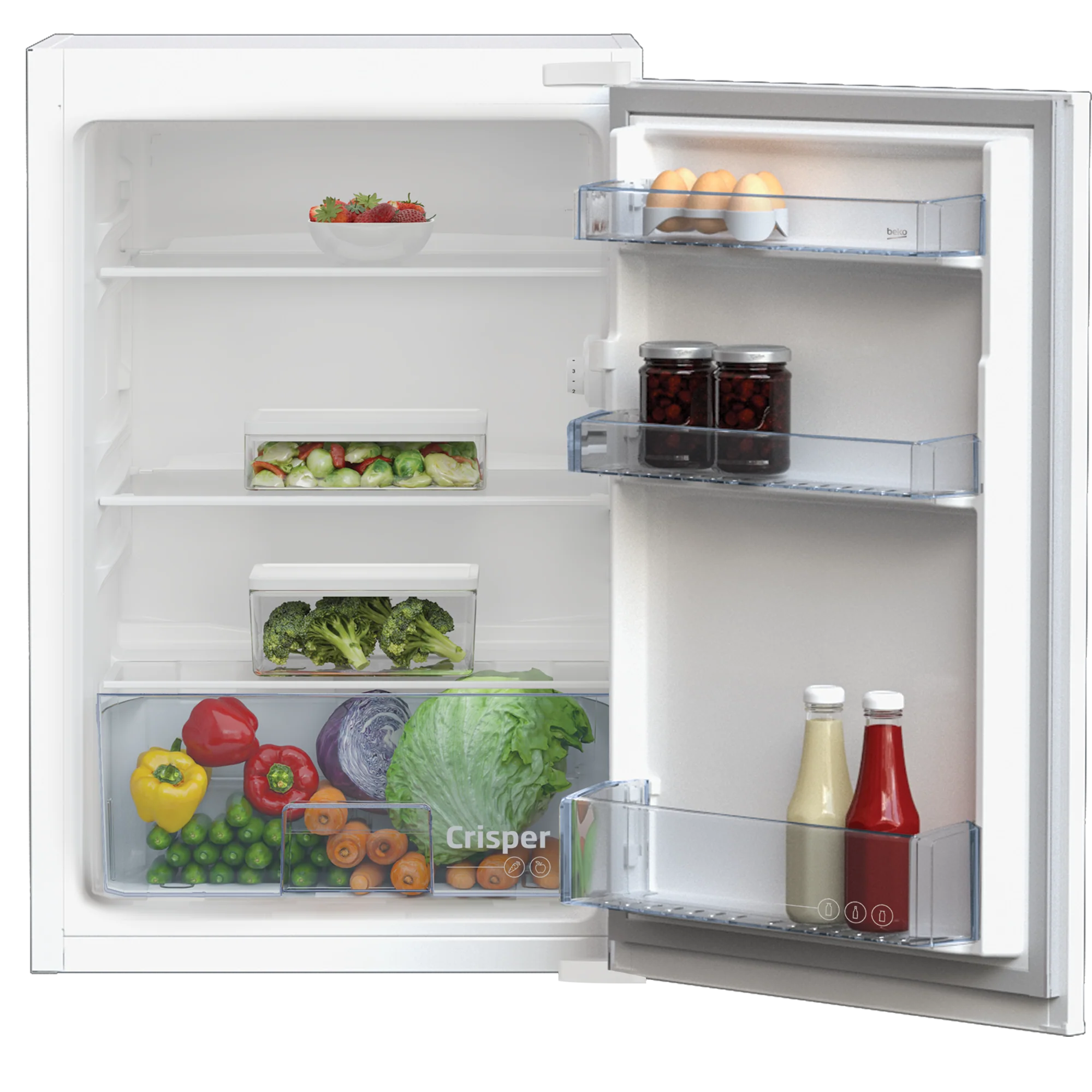 Beko B1904N – Inbouw – Koelkast – 86 cm