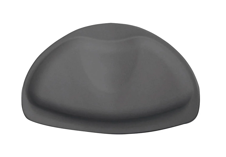 Grijze badhoofdsteun met antislip, Wiesbaden Ridder Tecnoplus 30X20 Cm