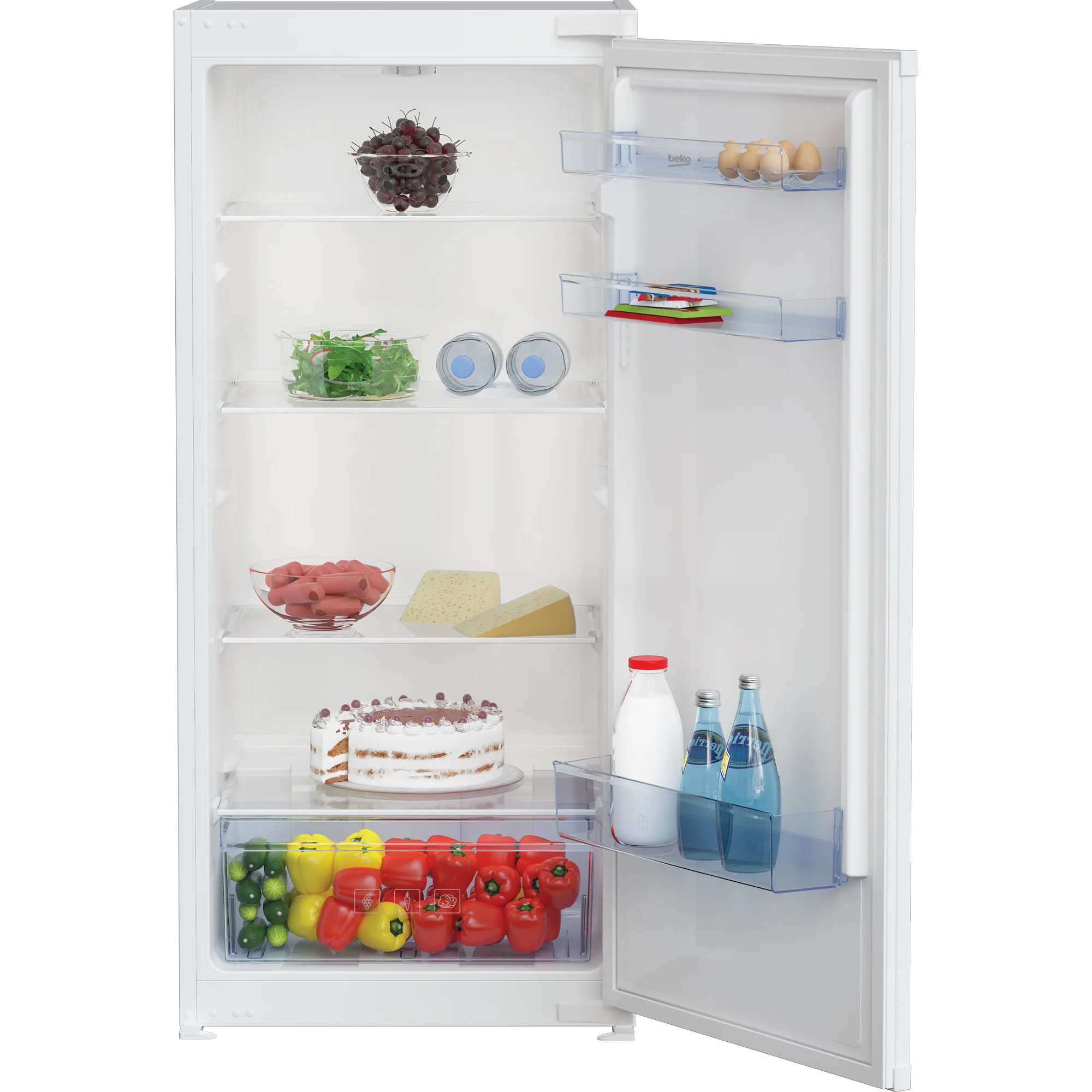 Beko BLSA821M4SN – Inbouw – Koelkast – 122 cm