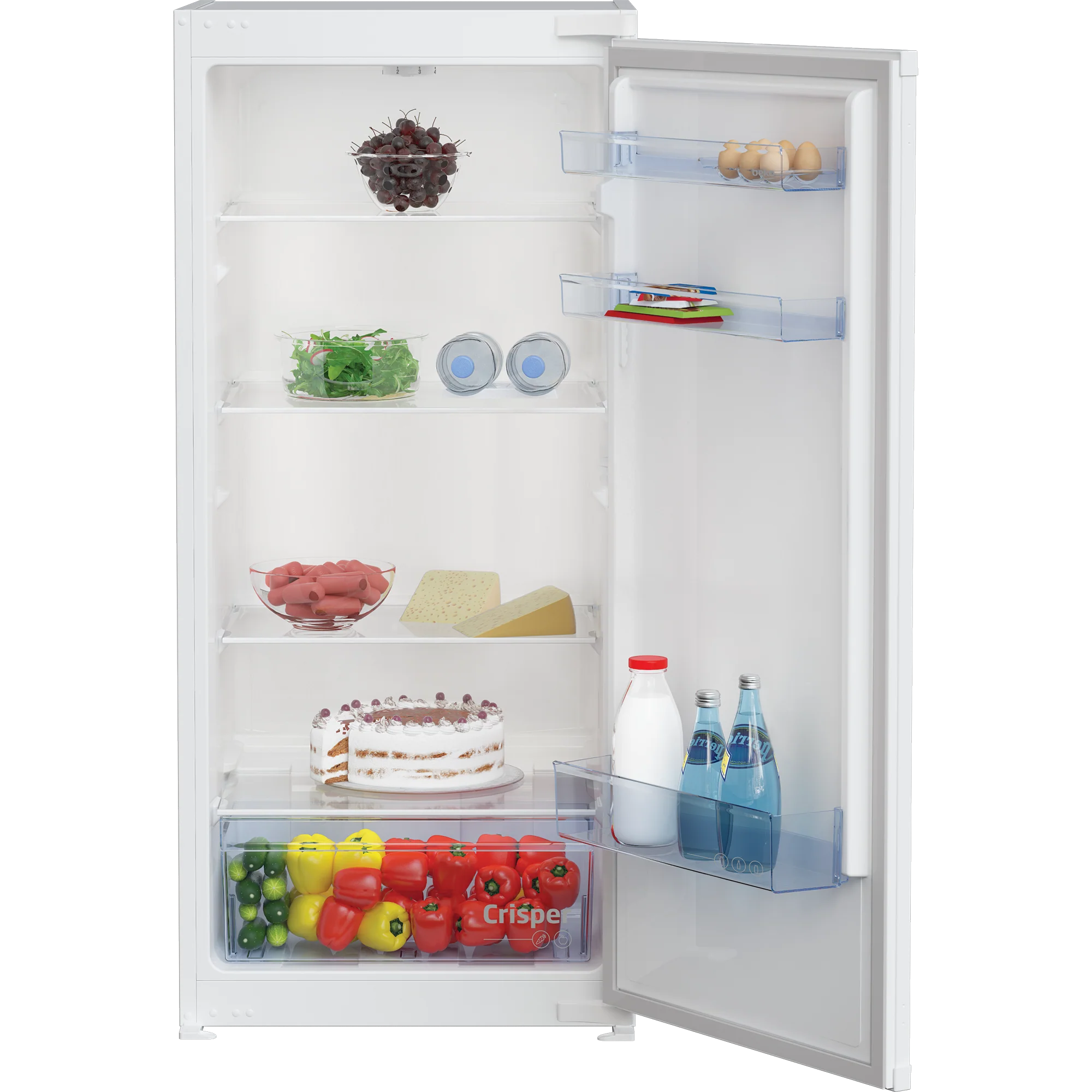 Beko BLSA210M4SN – Inbouw – Koelkast – 122 cm