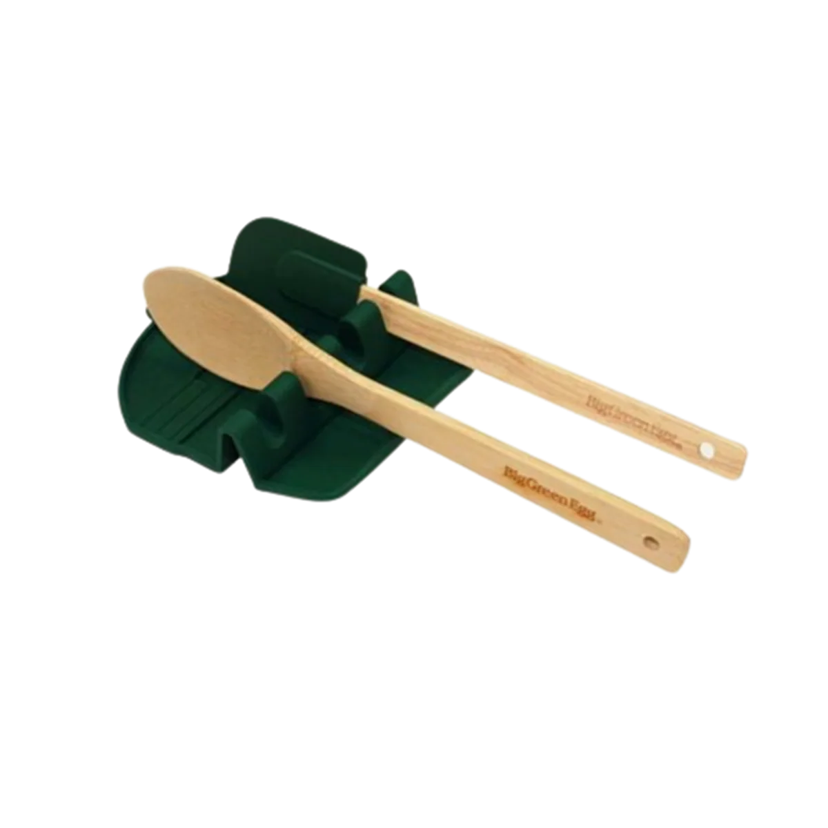 Big Green Egg Spatelmat met houten lepel en pannenlikker